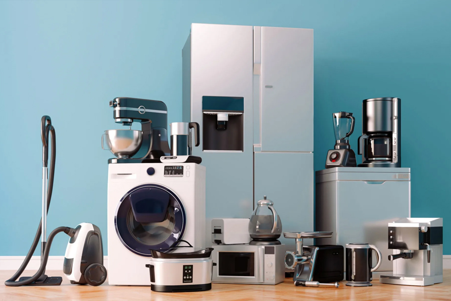 Szellőztető berendezések és háztartási gépek